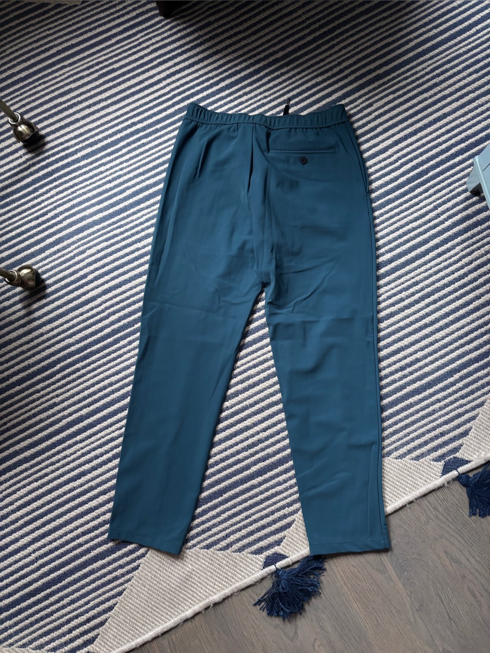 Theory Men's Teal Stretch Pants